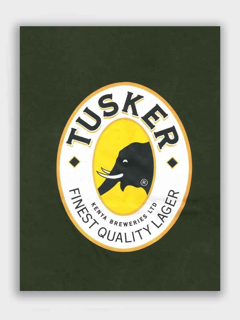 Oneway Kenya Tusker Print T-Shirt - 100% Cotton Tusker T-shirts