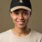 Kenya Shield Leather Cap - Embroidered Peak Cap for Stylish Protection