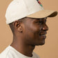 Kenya Shield Leather Cap - Embroidered Peak Cap for Stylish Protection