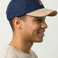Kenya Shield Leather Cap - Embroidered Peak Cap for Stylish Protection