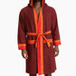 Kikoy Bathrobe / Gown – Handmade Kenyan Cotton Robe by Oneway Kenya
