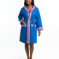 Kikoy Bathrobe / Gown – Handmade Kenyan Cotton Robe by Oneway Kenya