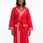 Kikoy Bathrobe / Gown – Handmade Kenyan Cotton Robe by Oneway Kenya