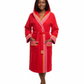 Kikoy Bathrobe / Gown – Handmade Kenyan Cotton Robe by Oneway Kenya