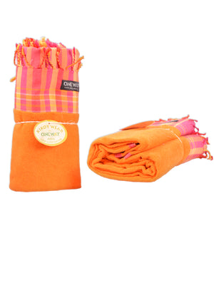 Quick-Dry Kikoy Towel – African Cotton Towel for Beach & Pool | Oneway