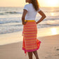 Kikoy Towel Lime Stripe - Vibrant, Versatile Beach & Bath Essential