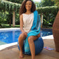 Kikoy Towel Lime Stripe - Vibrant, Versatile Beach & Bath Essential