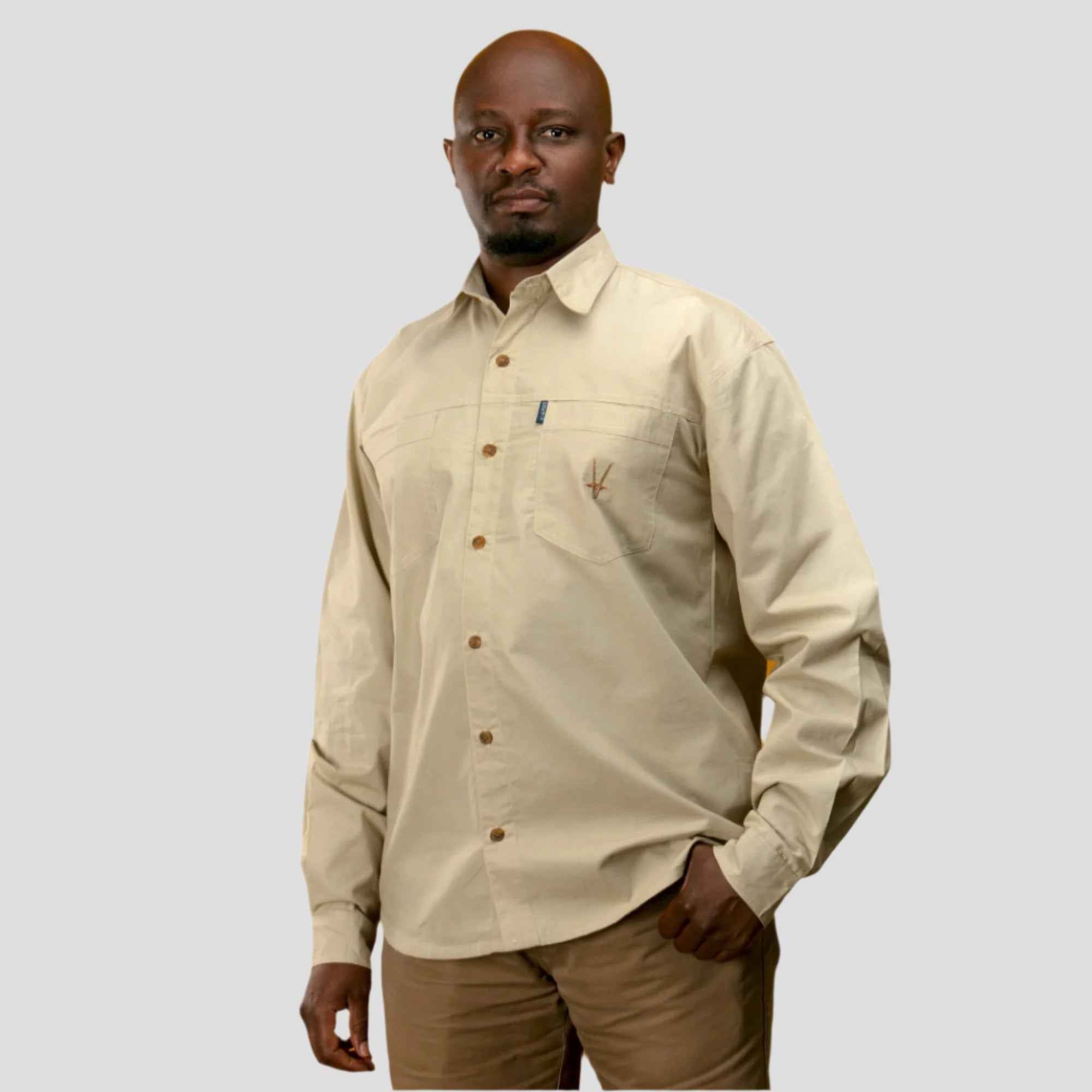 Kili Long Sleeve Safari Shirt – Durable Outdoor Safari Wear