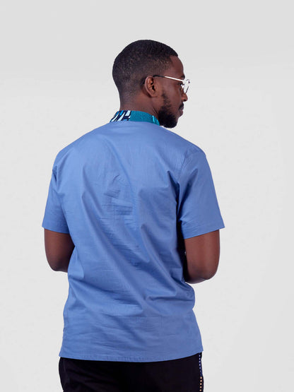 Madiba Shirts Blue - Onewaykenya