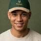 Small Antelope Kenya - Embroidered Leather Peak Cap