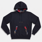 MU Cotton Fleece Hoodies with Kitenge
