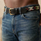 Large Dark Diamonds– Beaded Leather Belt | 600