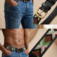 Large Dark Diamonds– Beaded Leather Belt | 600