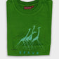 Running Giraffes Kids T-Shirt - Unique Animal Designs by Oneway Kenya