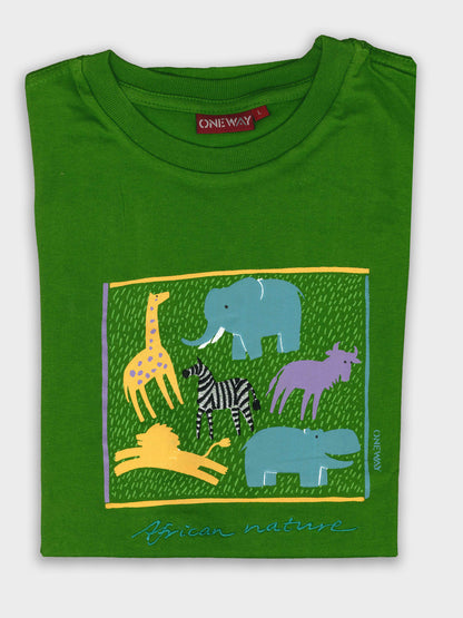 African Nature Kids T-Shirt - Ethical Kids T-shirts from Oneway