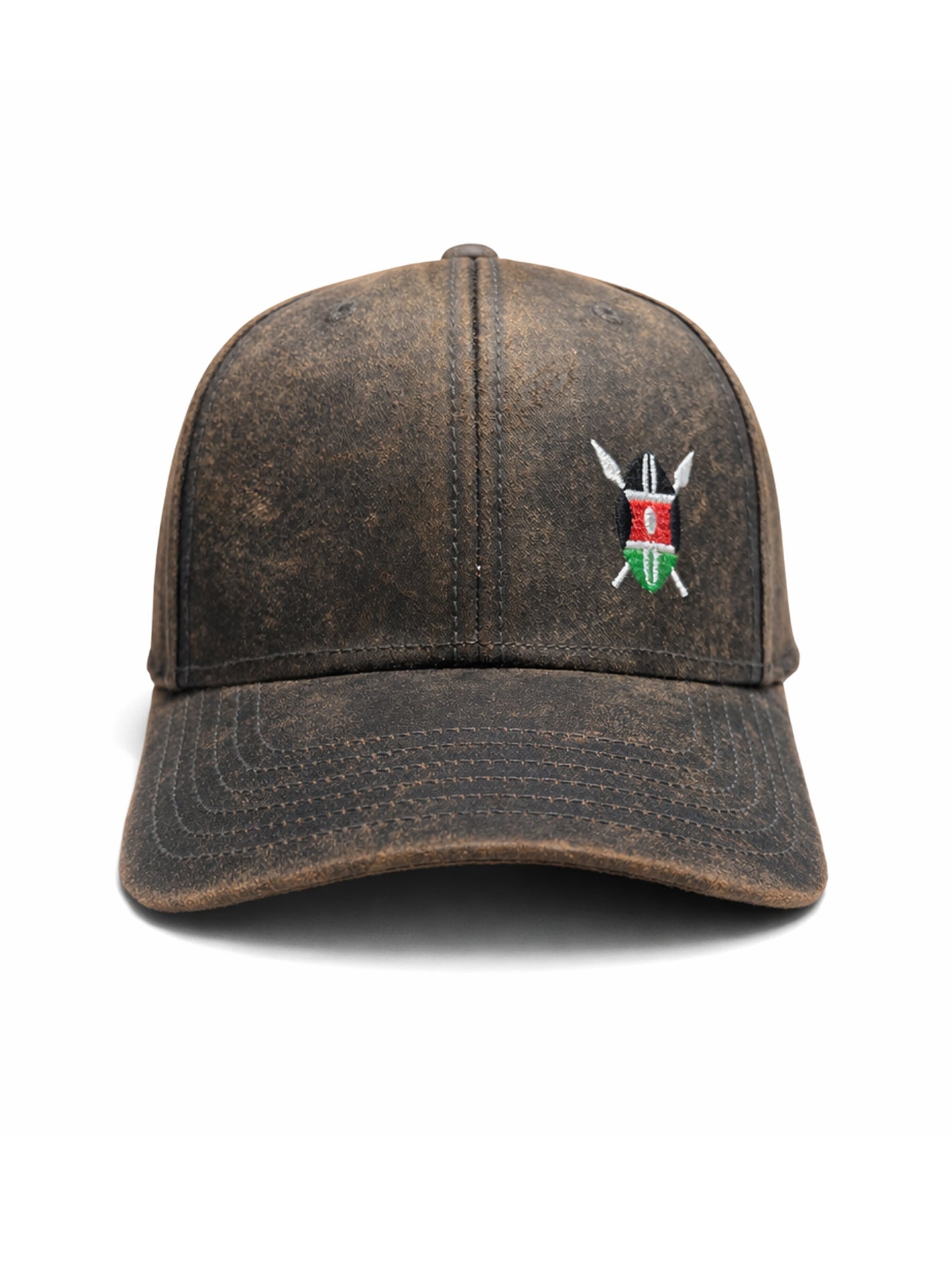 Oiled Cotton Cap – Kenya Shield Oneway Waterproof Adjustable Hat