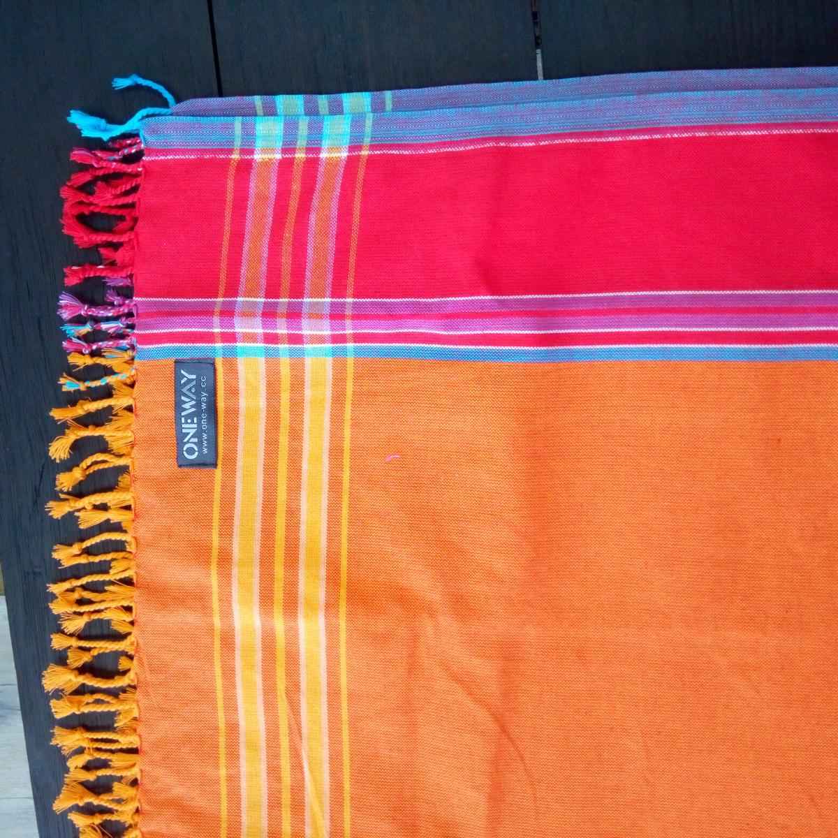 Kikoy Bathrobe / Gown – Handmade Kenyan Cotton Robe by Oneway Kenya