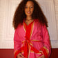 Kikoy Bathrobe / Gown – Handmade Kenyan Cotton Robe by Oneway Kenya