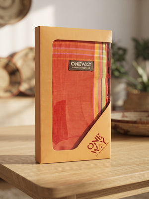 Kikoy Wrap - Red.Orange