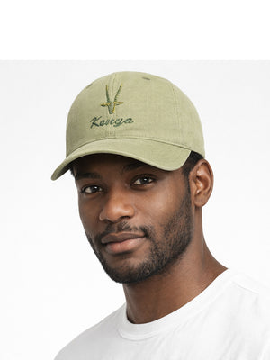 Pigment Washed Cap – Small Oryx Kenya 100% Cotton Heavy Canvas Hat