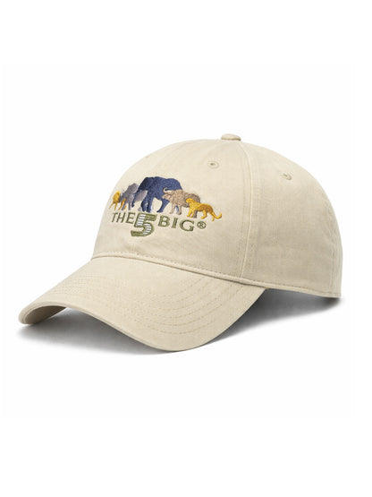 Pigment Washed Cap – The Big Five 100% Cotton Heavy Canvas Hat