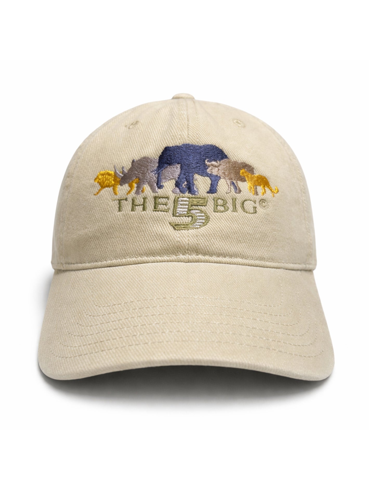 Pigment Washed Cap – The Big Five 100% Cotton Heavy Canvas Hat