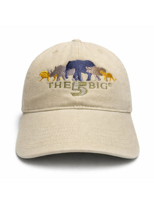 Pigment Washed Cap – The Big Five 100% Cotton Heavy Canvas Hat