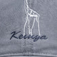 Pigment Washed Cap – Small Giraffe Kenya 100% Cotton Heavy Canvas Hat