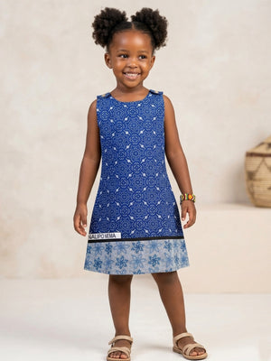 Khanga Pinafore Dress
