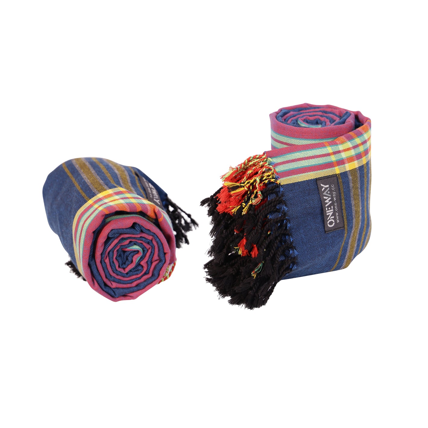 Authentic Kikoy Cloth Kenya | Handwoven Wrap by ONEWAY, Navy