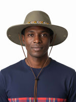 Safari Hat With Beaded Straps – Handcrafted Outdoor & Travel Hat 725 (Copy)