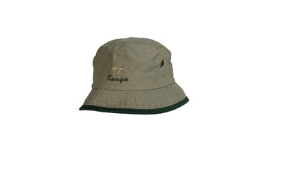 Small Oryx Embroidered Bucket Hat - Stylish Outdoor Accessory for Fashionable Adventures
