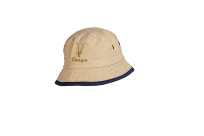 Small Oryx Embroidered Bucket Hat - Stylish Outdoor Accessory for Fashionable Adventures