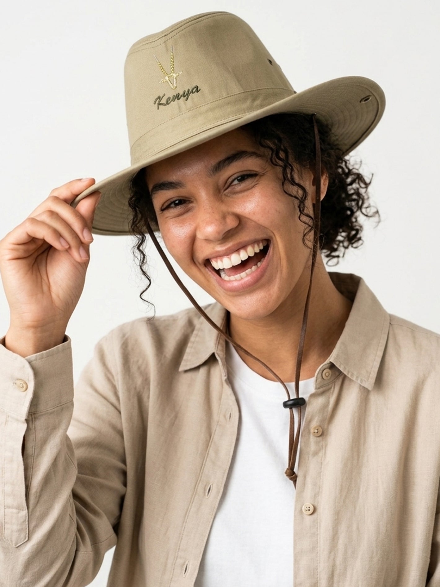 Small Oryx Safari Hat - Embroidered Big Safari Hat