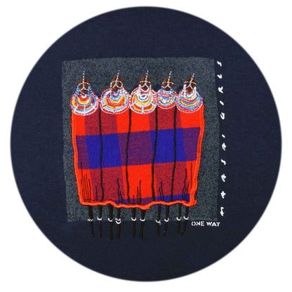 Masai Ladies Shuka T-Shirt - Embrace Culture and Style