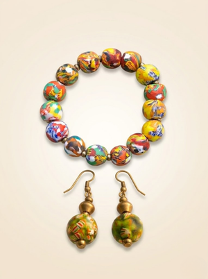 Tracy Bracelet and Earring Set - Elegant Bracelet & Earring Set