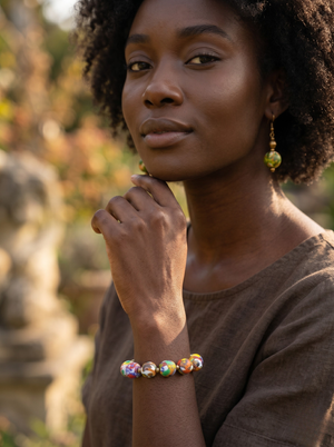 Tracy Bracelet and Earring Set - Elegant Bracelet & Earring Set