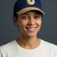 Tusker Embroidered Leather Peak Hat for Stylish Outdoor Adventures