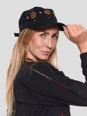 Star (Masai Beads) - Army Cap