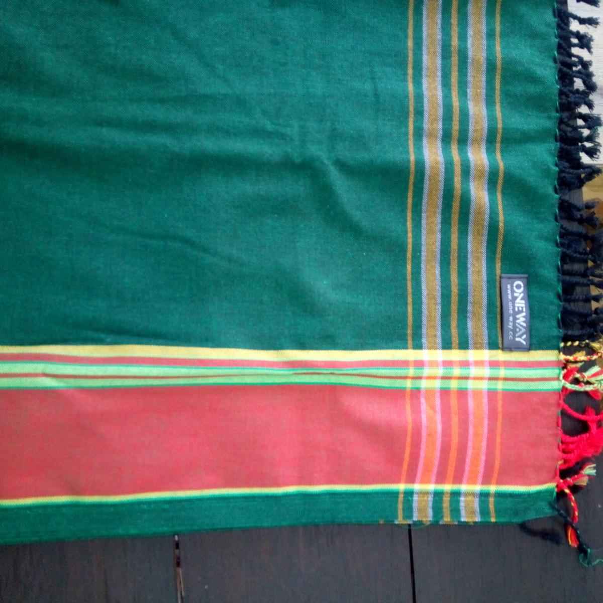 Kikoy Bathrobe / Gown – Handmade Kenyan Cotton Robe by Oneway Kenya