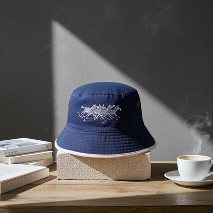 Running Zebras – African Print Bucket Hat | ONEWAY Kenya - Onewaykenya