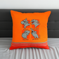 Kikoy Cushion Covers – 4 Fun Elephant Prints | 100% Cotton, Handmade in Kenya