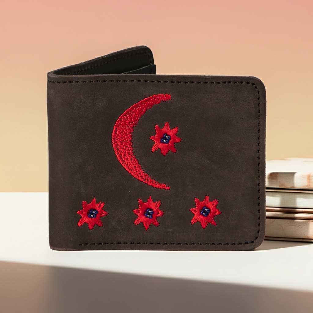 Faithfulness Men’s Leather Wallet – Handmade in Kenya | Oneway Kenya