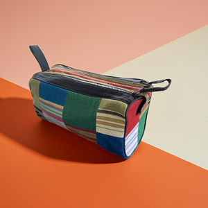 Kikoy Wash Bag Black