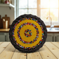 Luxurious Beaded Leather Coasters - Ethical Home Decor