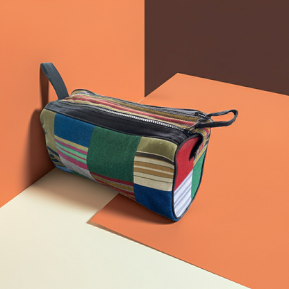 Kikoy Wash Bag Black