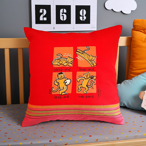 Kikoy Cushion Covers – 4 Fun Leopard Prints | 100% Cotton, Handmade in Kenya