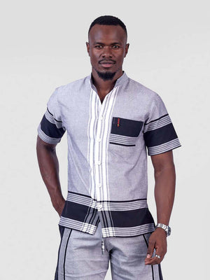 Kikoy Men’s African Shirt – Premium Cotton | ONEWAY Kenya