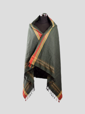 Kikoy Blanket - Dark-green