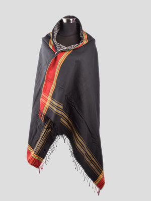 Kikoy Blanket - Black-leopard